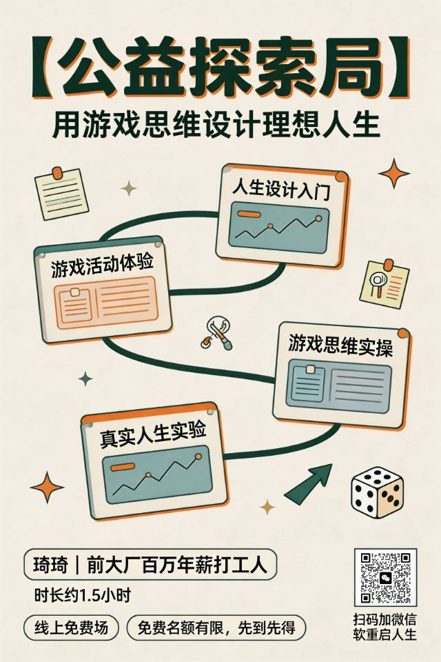 已有6人-公益游戏探索人生局